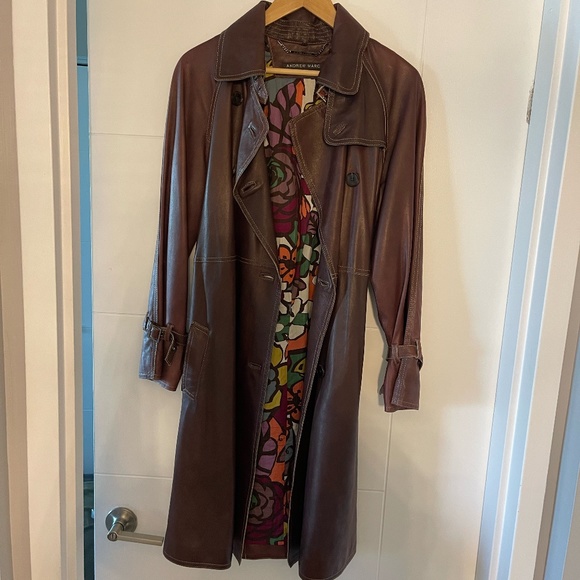 Leather Coat - Picture 1 of 8